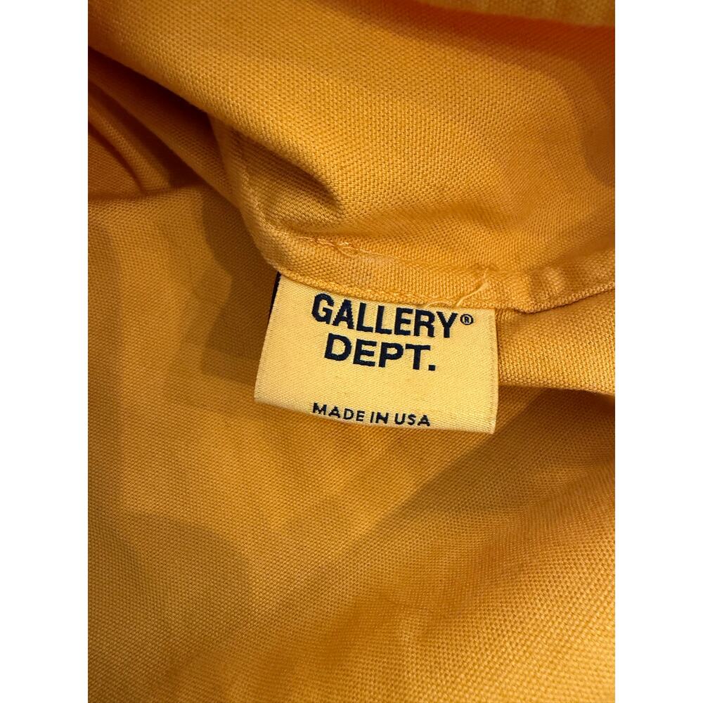 Size S - Gallery Dept. Atellier Parker Shirt Yellow - Picture 5 of 8